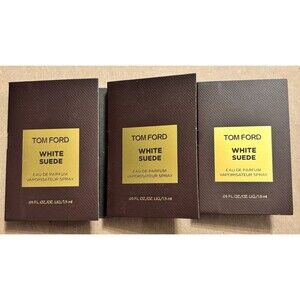 Tom Ford White Suede Eau de Parfum Sample Spray Lot of 3 (1.5ml Each)